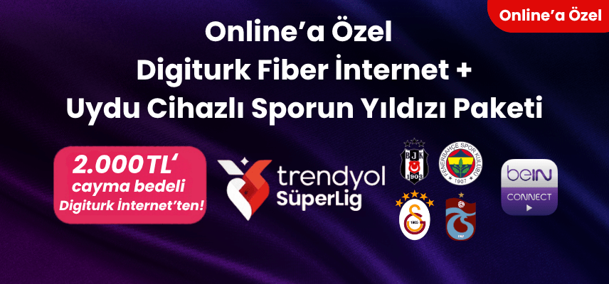 Digiturk İnternetli Sporun Yıldızı